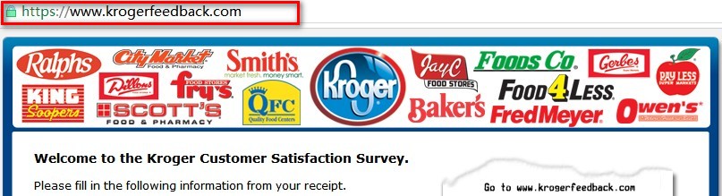 Kroger Feedback Login