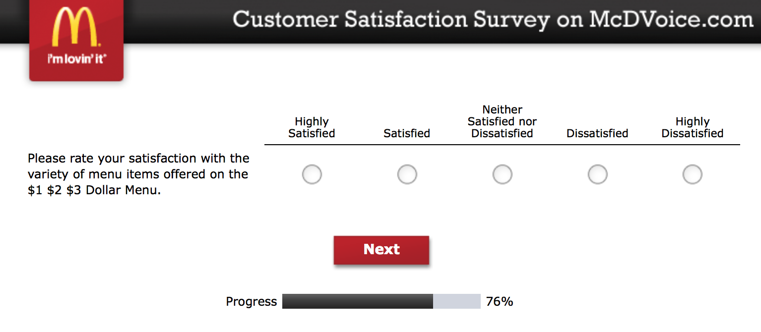 Mcdvoice.com Customer Survey 19