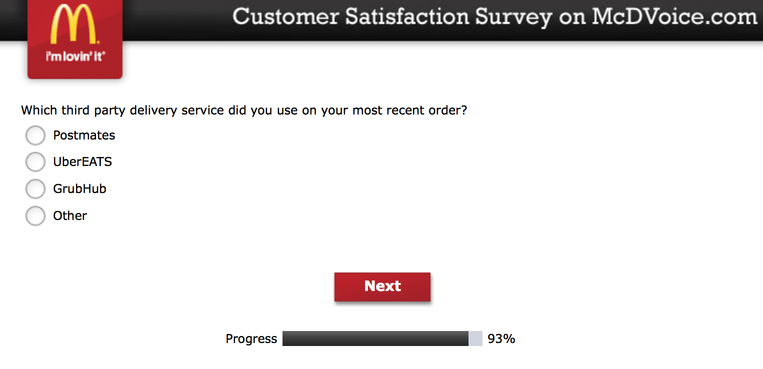 Mcdvoice.com Customer Survey 25