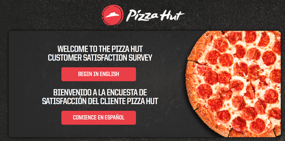 What is TellPizzahut.com Survey