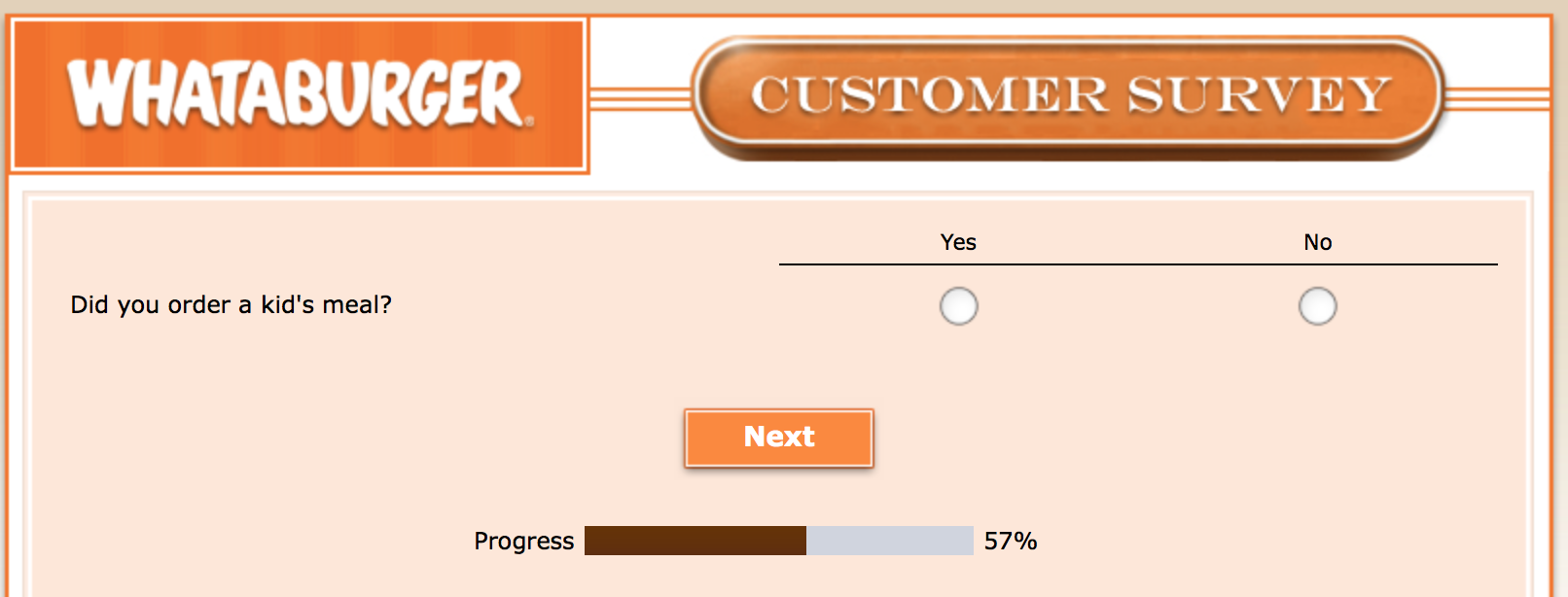 Whataburger Survey 19