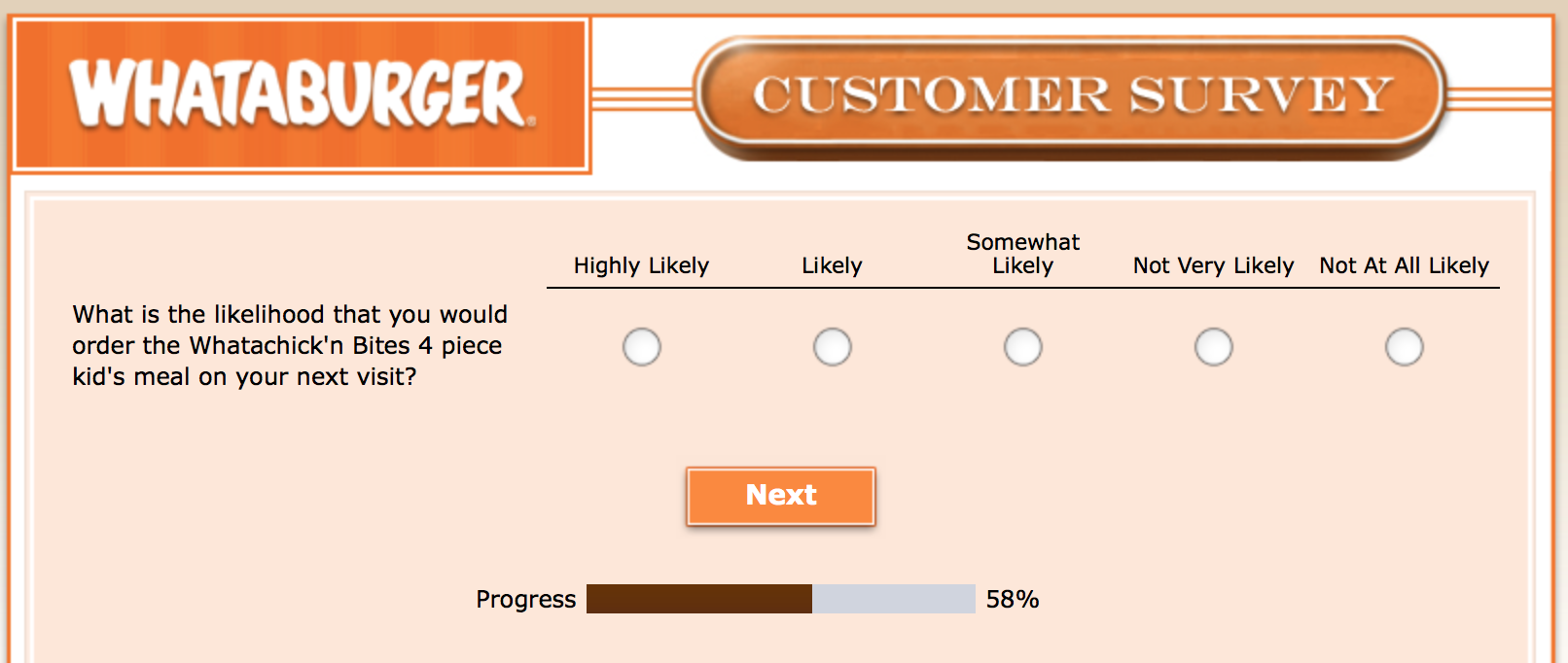 Whataburger Survey 21