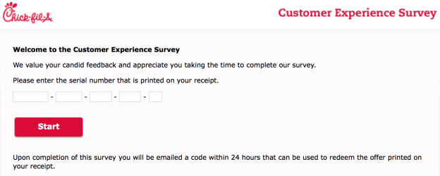 Mycfavisit Customer Survey