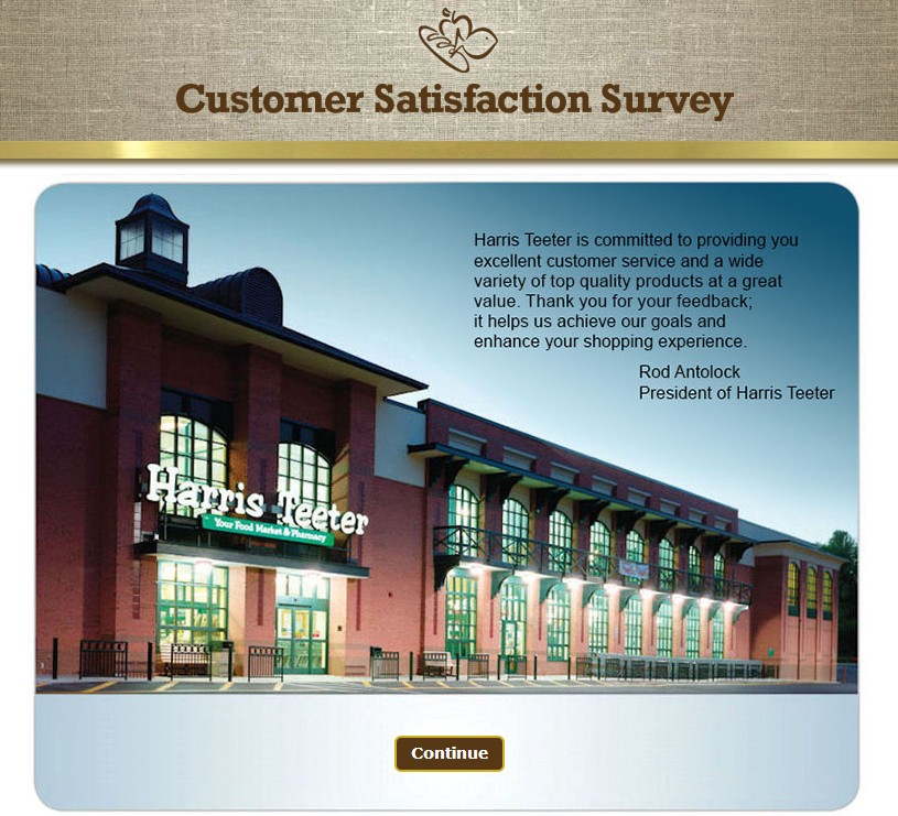 Harris Teeter Survey