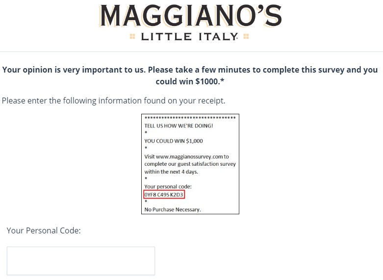 Maggianos Survey