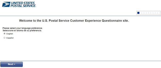 Postal Service Customer Experience Survey