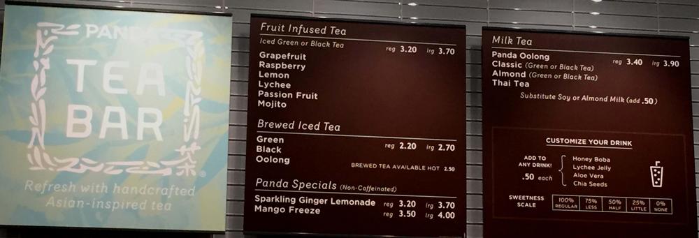 Panda Express Tea Bar