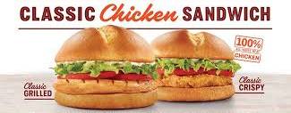 Sonic Drive in Classic Chicken Sandwich