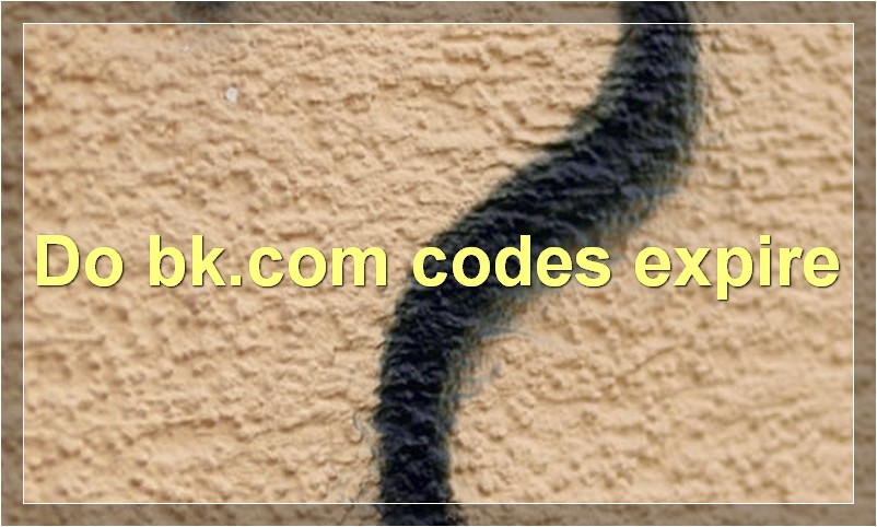 Do bk.com codes expire