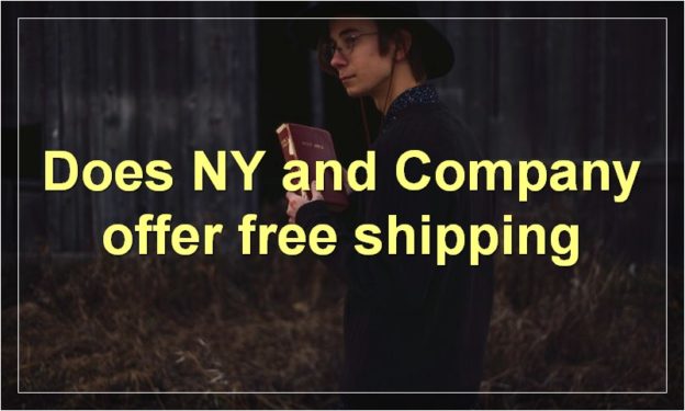 Does NY and Company offer free shipping