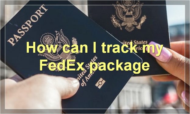 How can I track my FedEx package