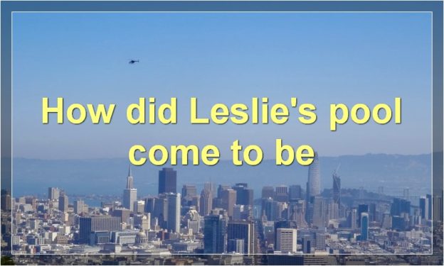 How did Leslie Pools start