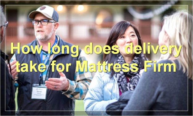 How long does delivery take for Mattress Firm