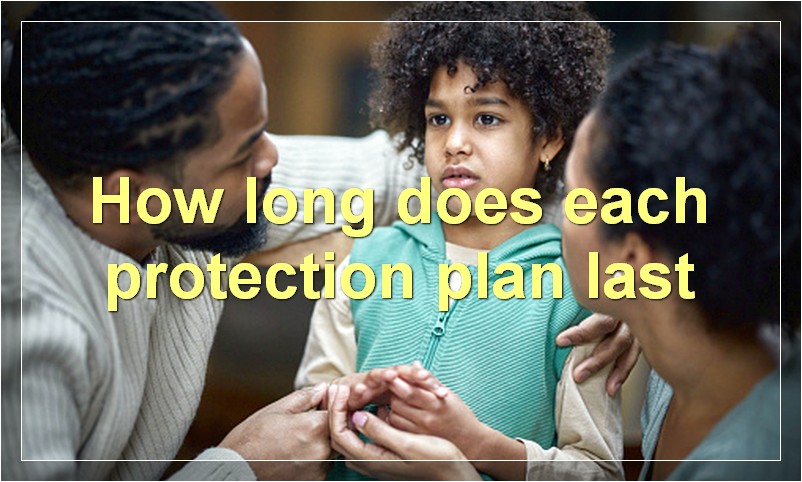How long does each protection plan last