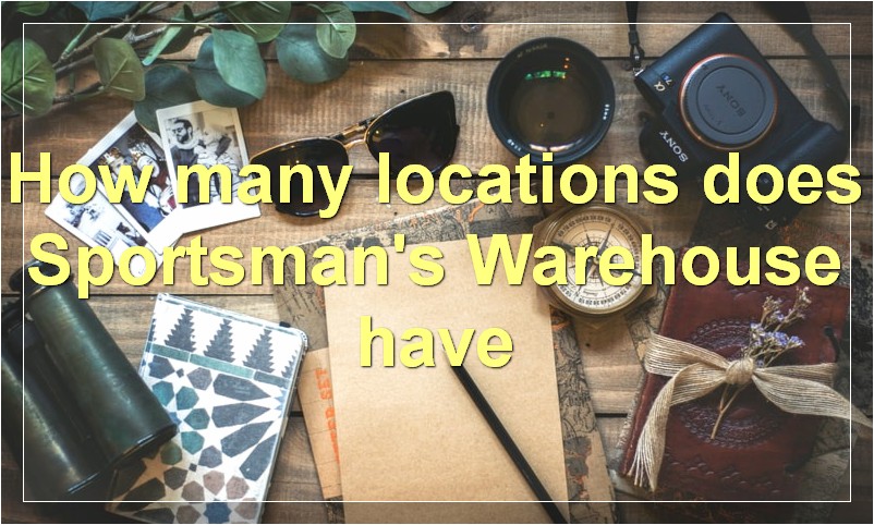 How many locations does Sportsman's Warehouse have