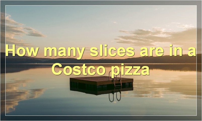 How many slices are in a Costco pizza