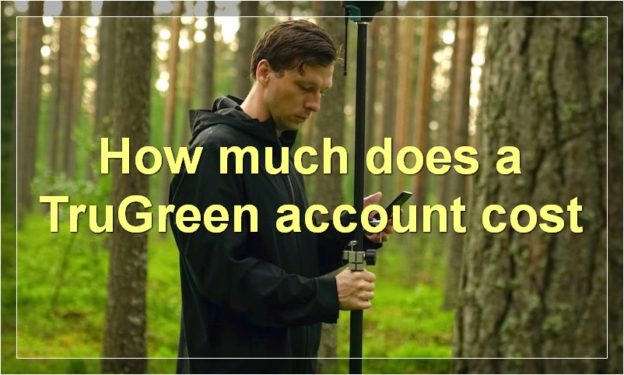 How much does a TruGreen account cost