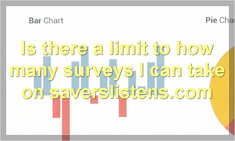 Is there a limit to how many surveys I can take on saverslistens.com