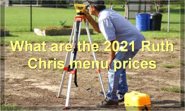 What are the 2021 Ruth Chris menu prices