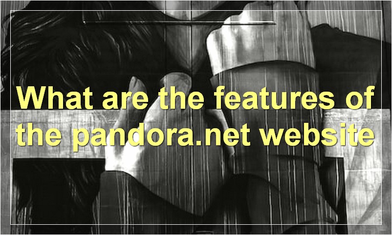 What are the features of the pandora.net website