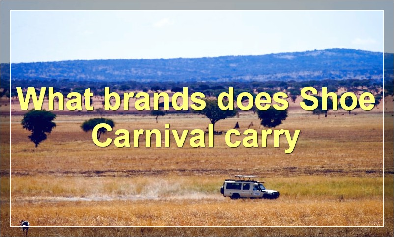 What brands does Shoe Carnival carry