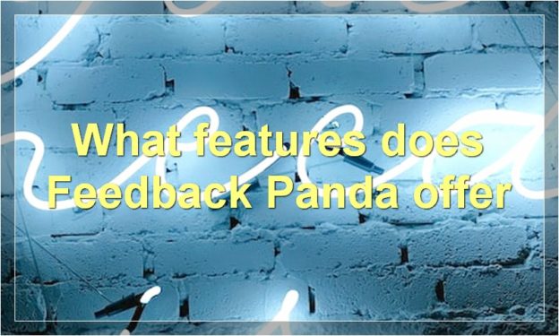 What features does Feedback Panda offer