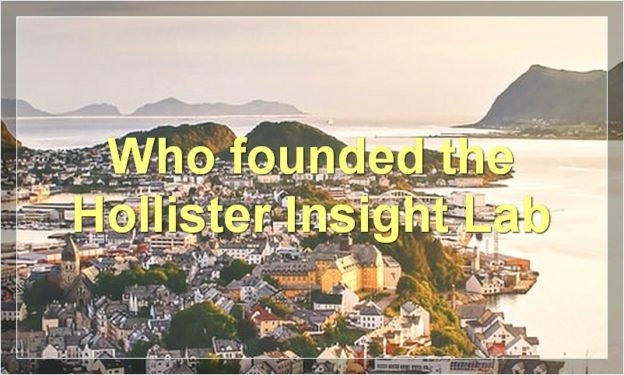 Who founded the Hollister Insight Lab